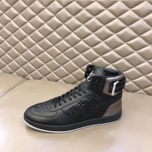 Louis Vuitton Monogram Mens Black Boots