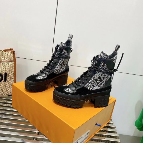 Louis Vuitton Platform Desert Boots - Image 4