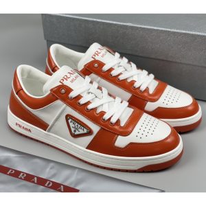 Prada Downtown Leather Sneakers