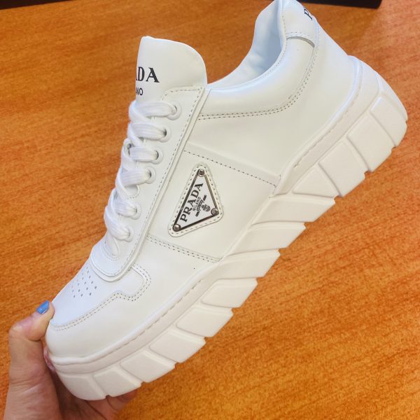 Prada Leather Sneakers