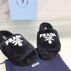 Prada Terry Cloth Slides