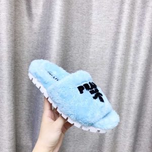 Prada Terry Cloth Slides