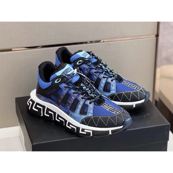 Versace Trigreca Sneakers Blue