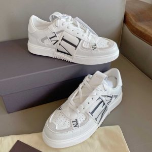 Valentino Low-Top Calfskin Vl7n Sneaker With Bands