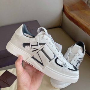 Valentino Low-Top Calfskin Vl7n Sneaker With Bands