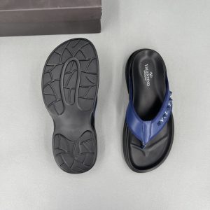 Valentino Men's Blue Flip Flops