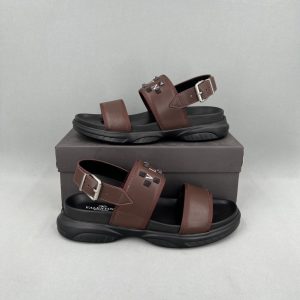 Valentino Men's Brown Bandage Sandals