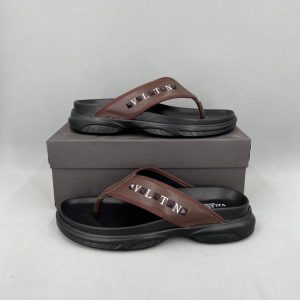 Valentino Men's BrownFlip Flops