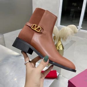 Valentino Vlogo Signature Calfskin Ankle Boot 30MM