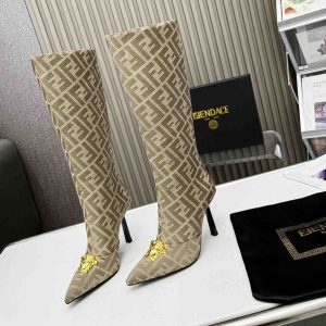 Versace Fendace FF Jacquard Boots