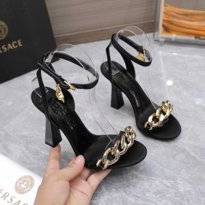 Versace Medusa Chain High Heel Sandals