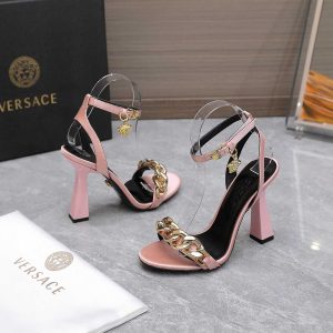 Versace Medusa Chain High Heel Sandals