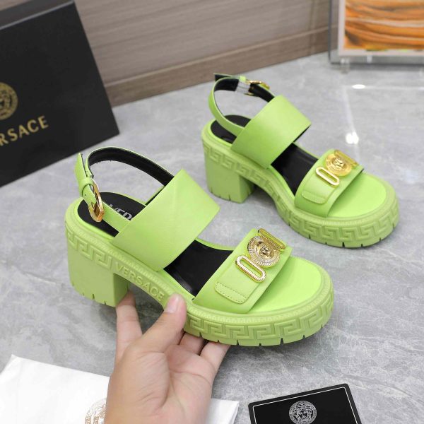 Versace Medusa-Plaque Sandals