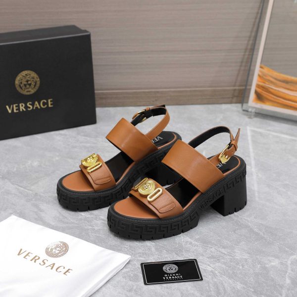 Versace Medusa-Plaque Sandals