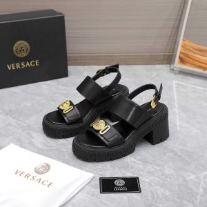 Versace Medusa-Plaque Sandals