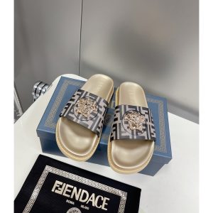 Versace x Fendi Fendace FF Sliders