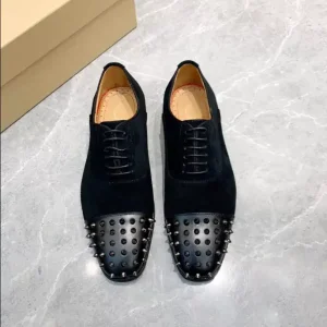CHRISTIAN LOUBOUTIN BLACK SUEDE – LDC021