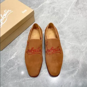 CHRISTIAN LOUBOUTIN DANDELION LOAFERS – LDC028